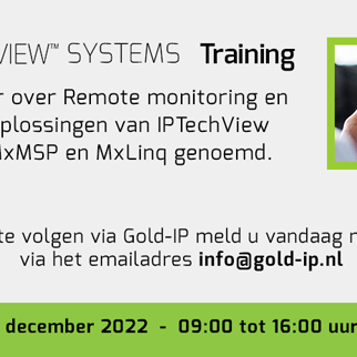 IPTechView Systems training 14 december 2022