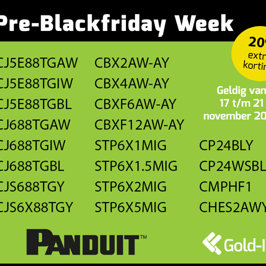 Pre-Blackfriday 2025