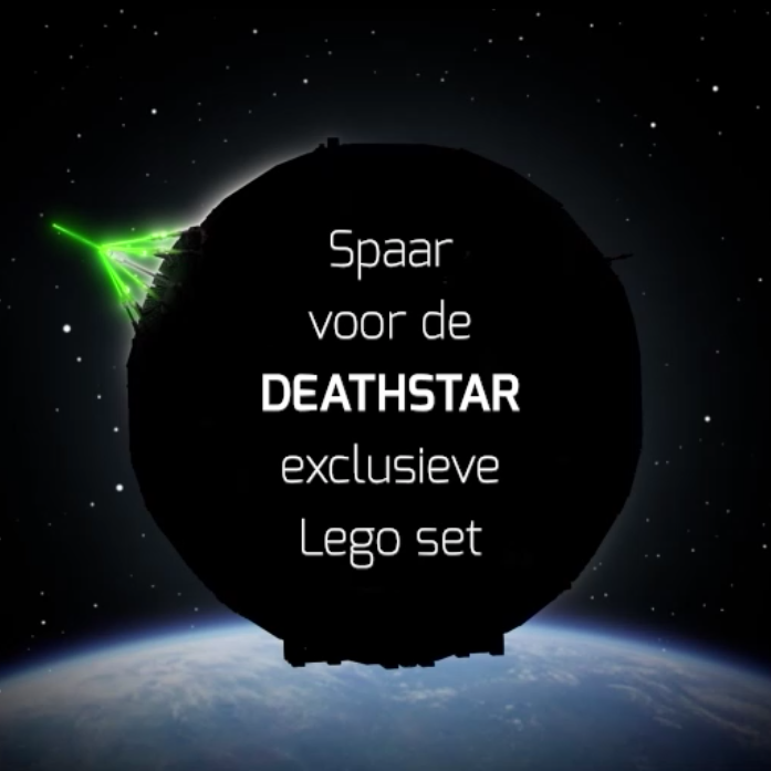 Feestdagen LEGO actie - StarWars Deathstar