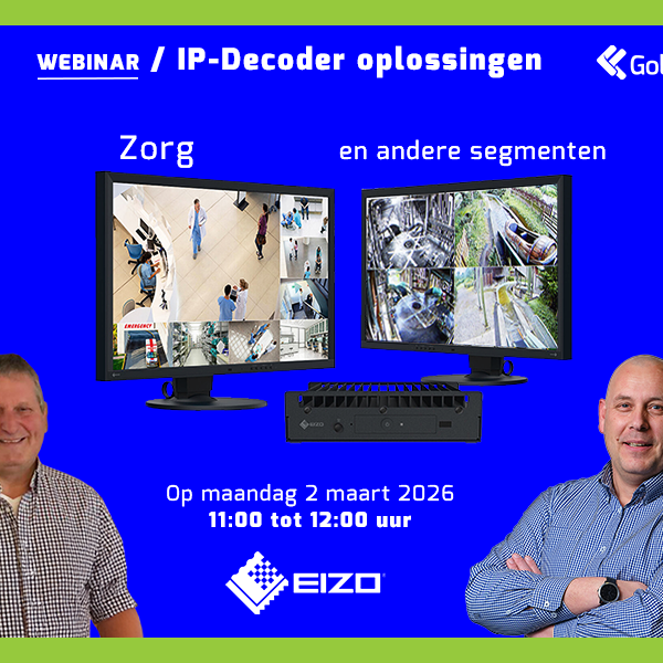 Webinar EIZO / IP-Decoder oplossingen