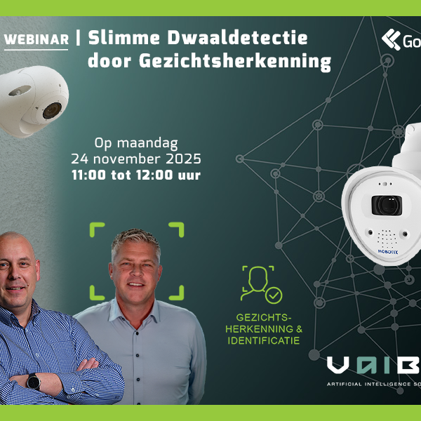 WEBINAR | Slimme dwaaldetectie door Gezichtsherkenning