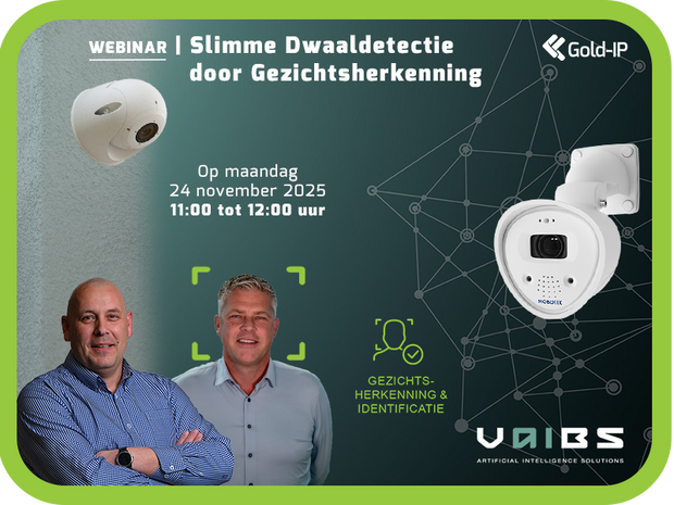 WEBINAR | Slimme dwaaldetectie door Gezichtsherkenning