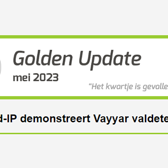 Golden Update - mei 2023