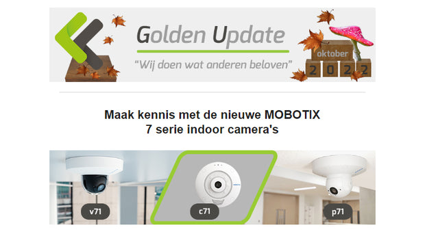 Golden Update - oktober 2022