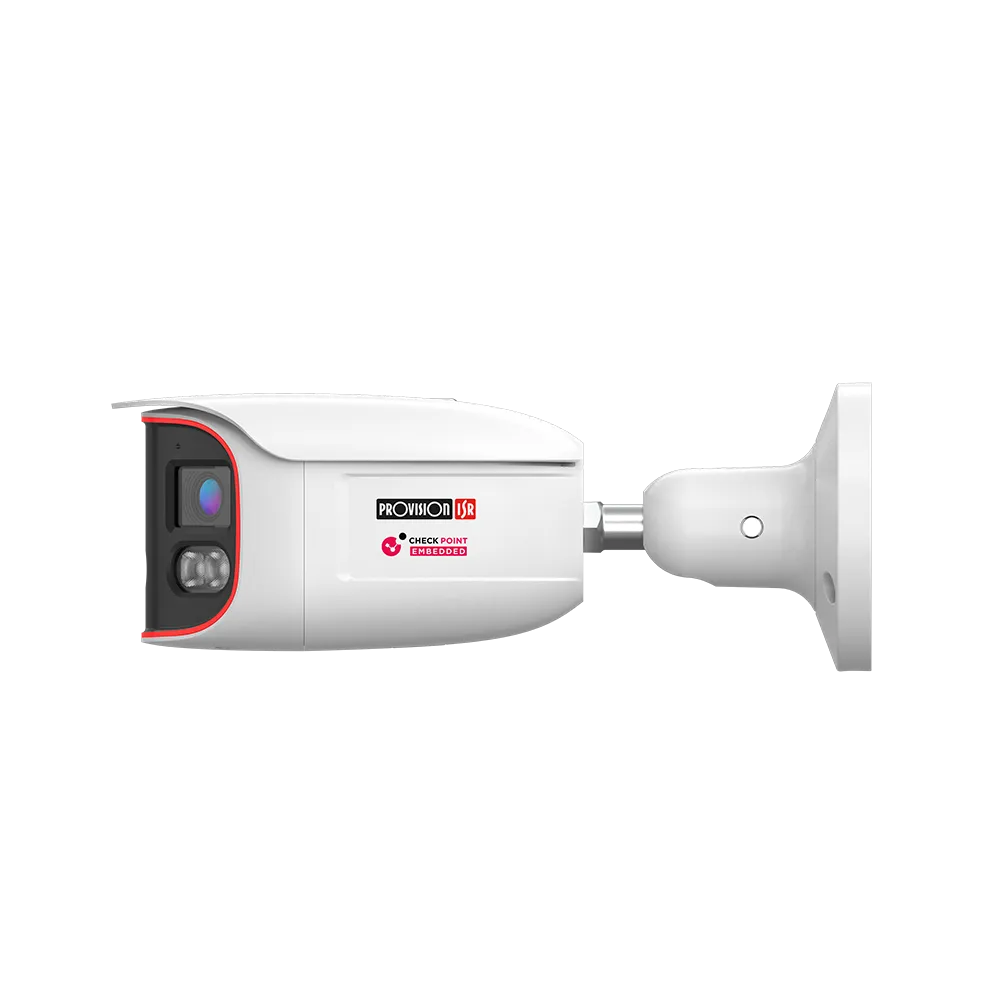 8MP Panoramic Bullet Camera with Hybrid LED and DDA2 Analytics