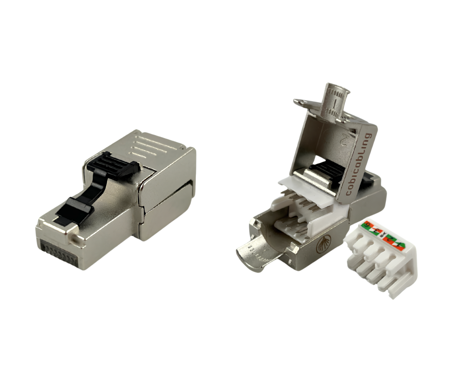 CobiCabling RJ45 Plug CAT. 6A STP Toolless