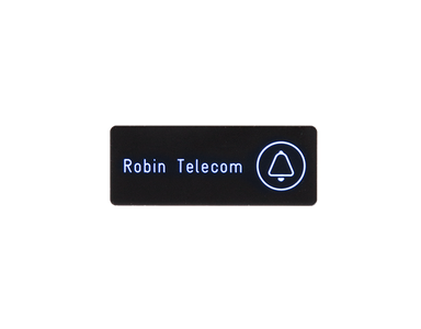 Name tag ProLine 1V incl. engraving