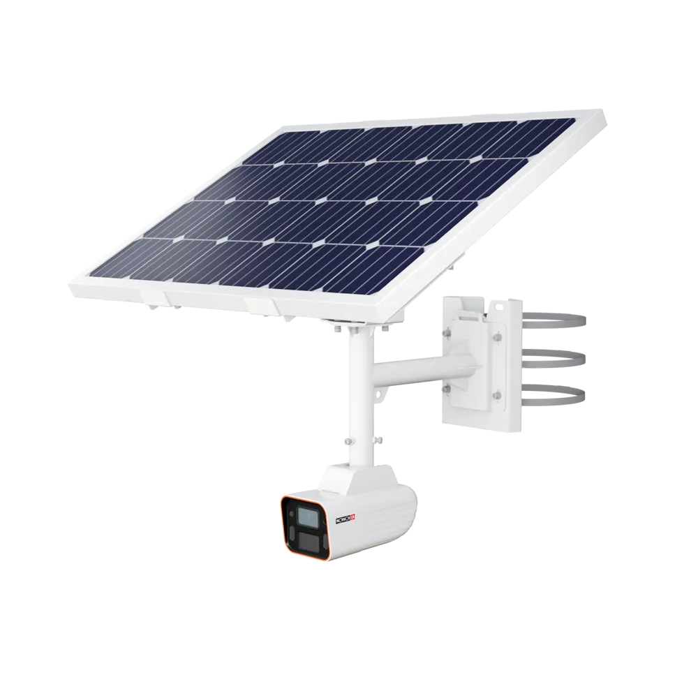 4MP camera op zonne-energie DDA Analytics Medium bulletcamera met vaste lens