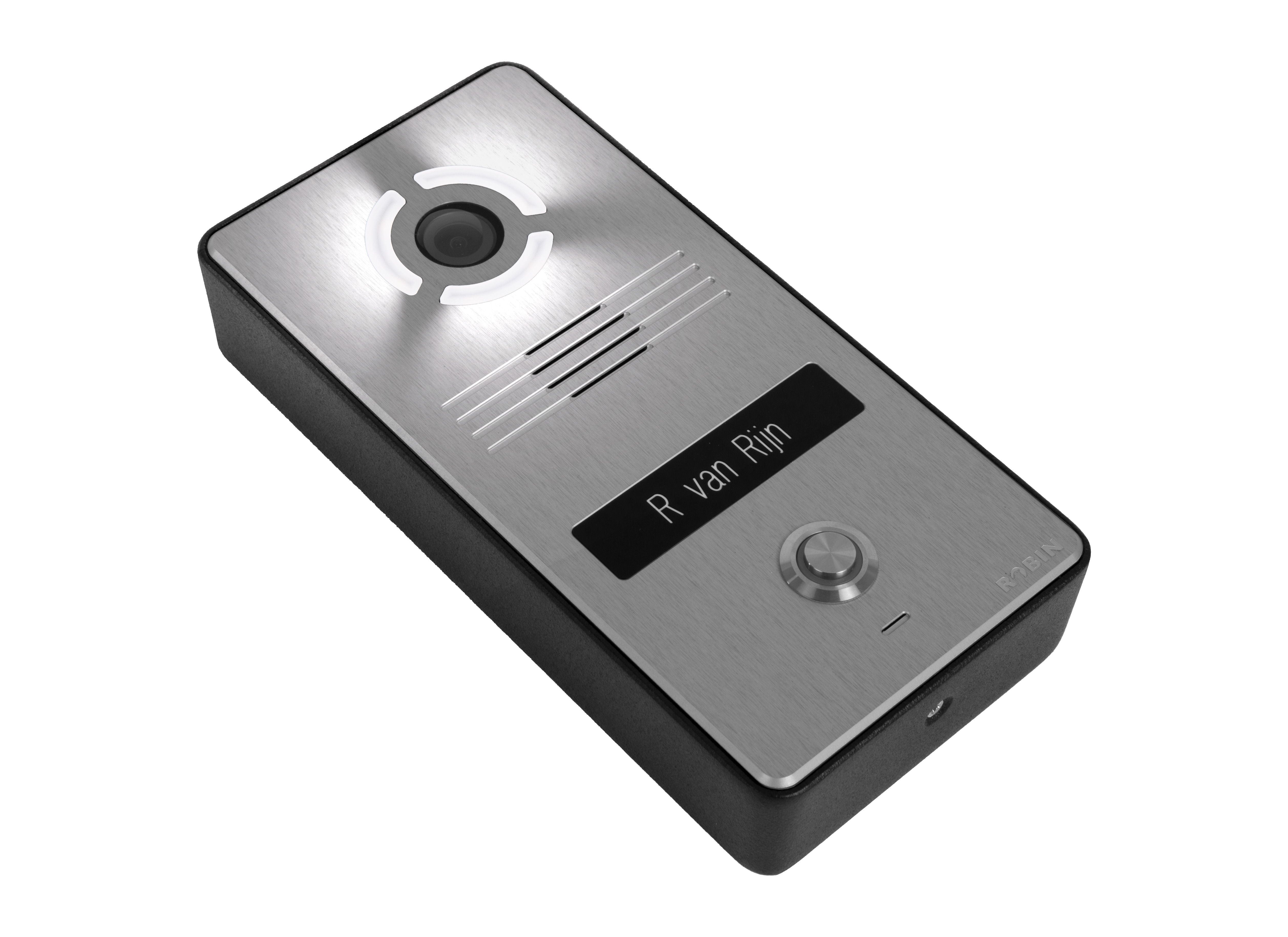 SlimLine SIP 1 HD 2MP Two tone Silver/Black Surface