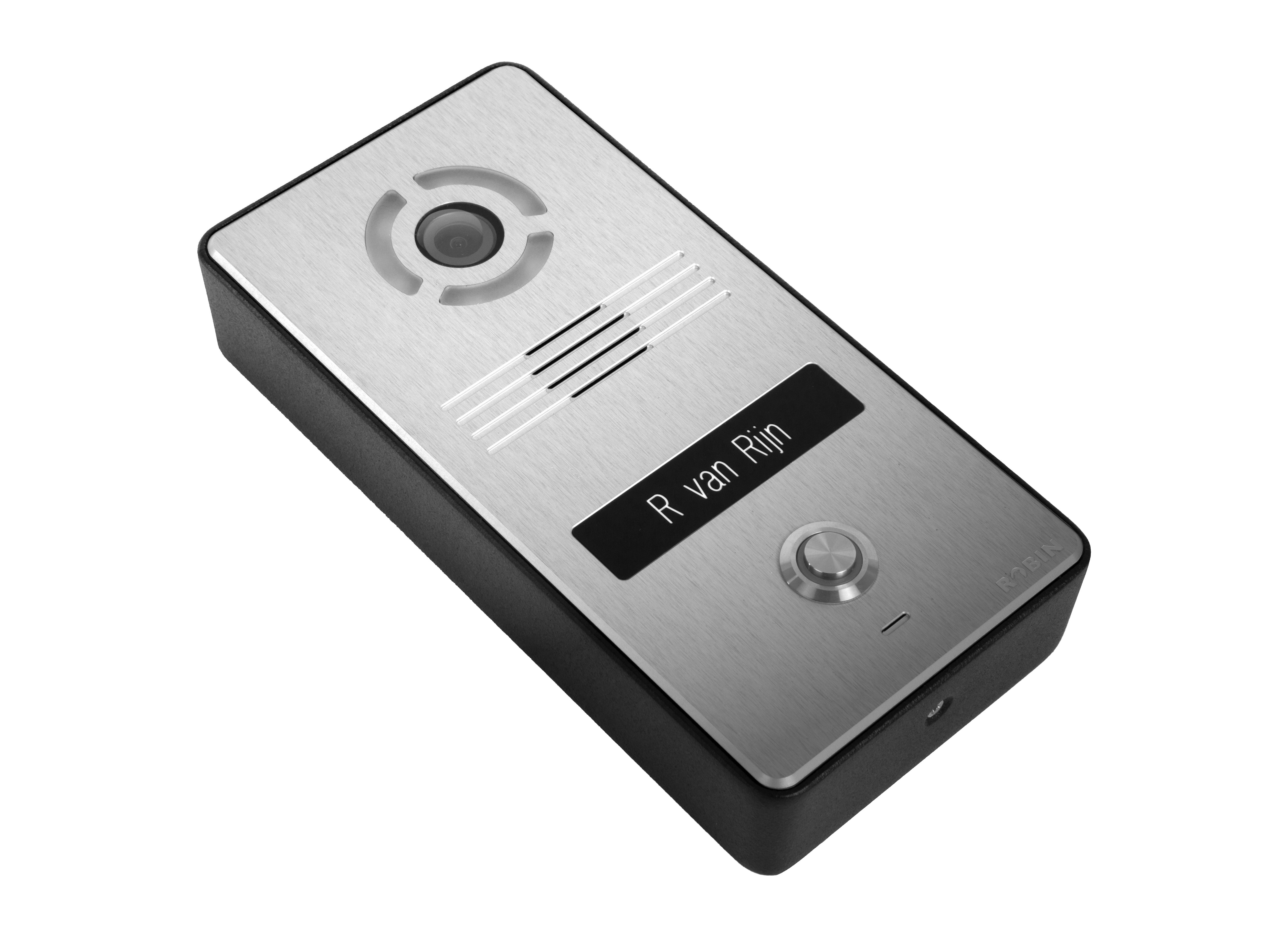 SlimLine SIP 1 HD 2MP Two tone Silver/Black Surface