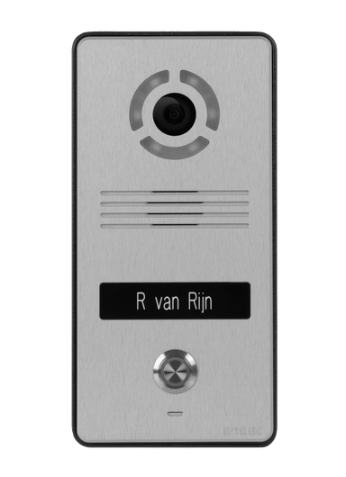 SlimLine SIP 1 HD 2MP Two tone Silver/Black Surface