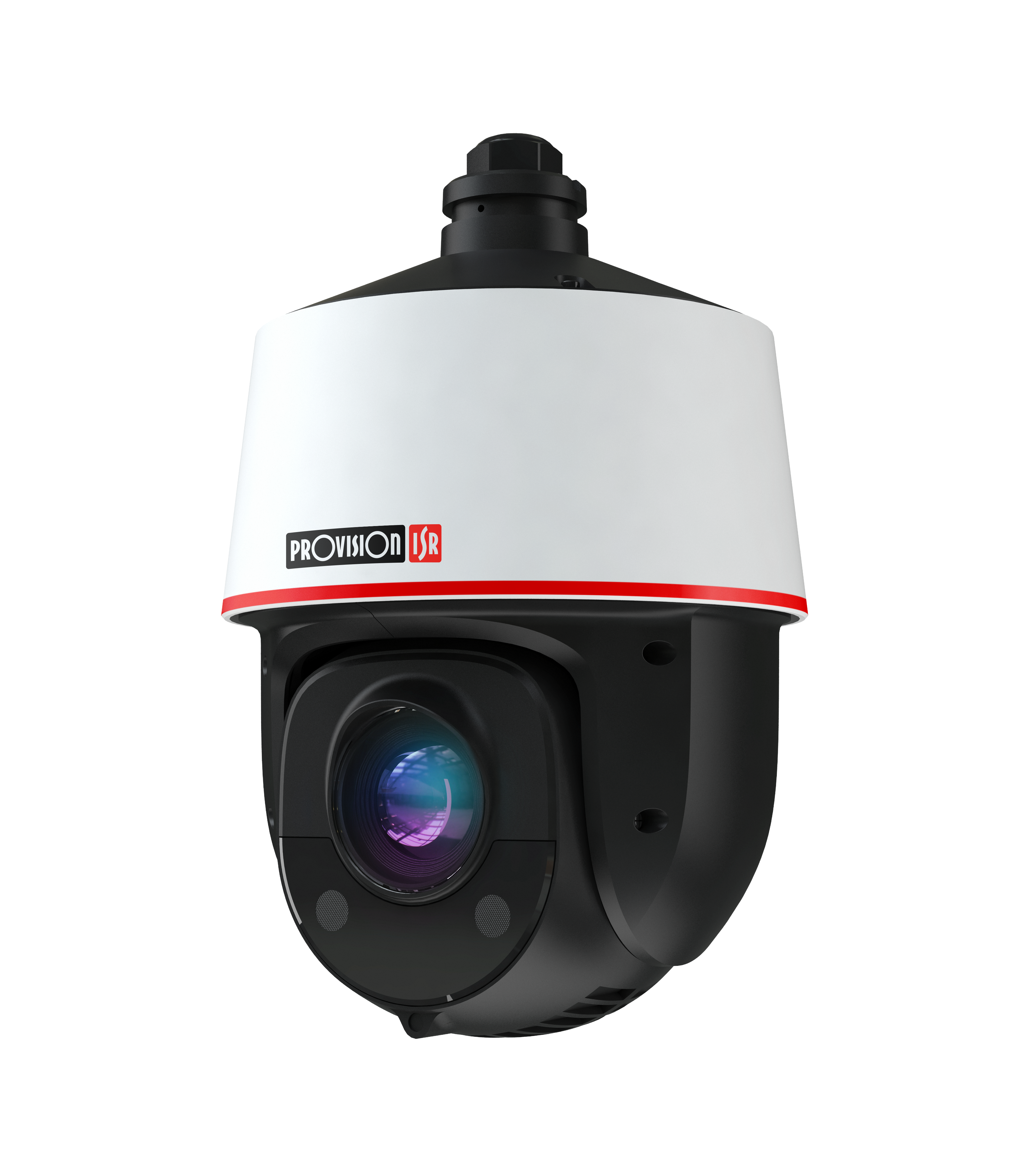 4" Mini IP PTZ with 4MP x25 zoom, with DDA Analytics and PoE+, wall bracket included
