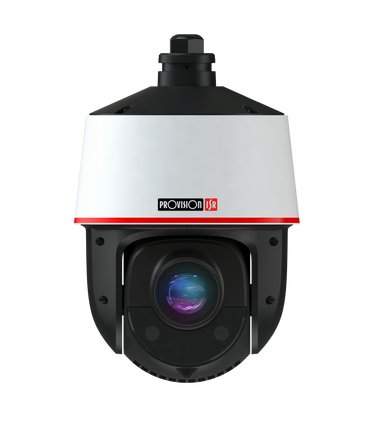 4" Mini IP PTZ with 2MP x25 zoom, with DDA Analytics and PoE+, wall bracket included