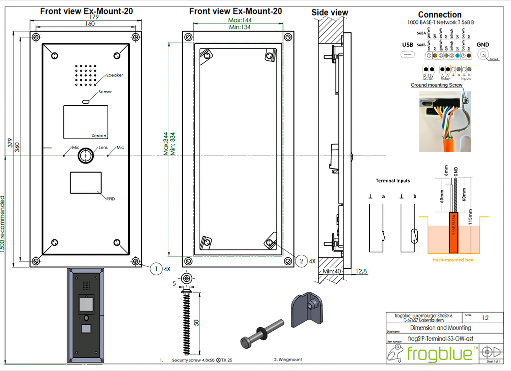 frogExMount S3 silver