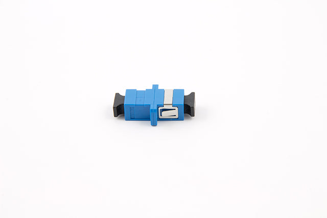 SC Simplex adapter Singlemode met Flens