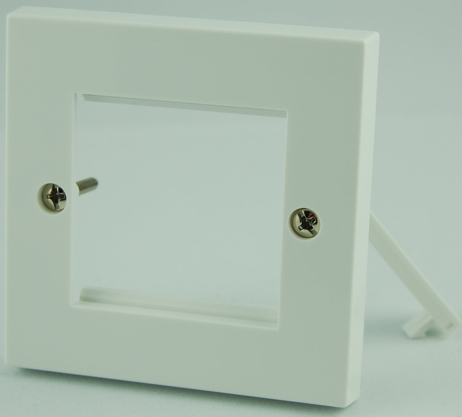 Face plate 86x86 mm (50x50mm window), white