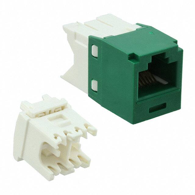 Mini-Com Module, Cat 6, UTP, Universal, Green, TG