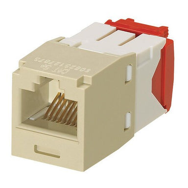 Mini-Com Module, Cat 5e, UTP, Electric Ivory, TG Style