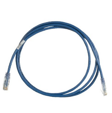 Copper Patch Cord, Cat 6, Blue UTP Cable, 2 m
