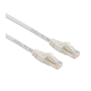 EXCEL CAT6A FFTP LSOH PATCH LEAD WHITE