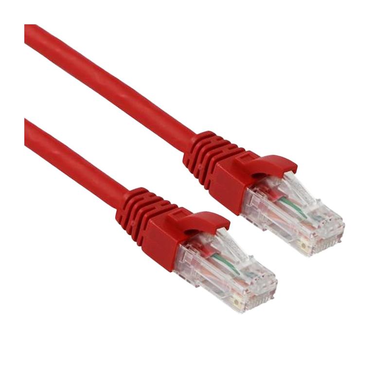 EXCEL CAT6A UUTP LSOH PATCH LEAD RED