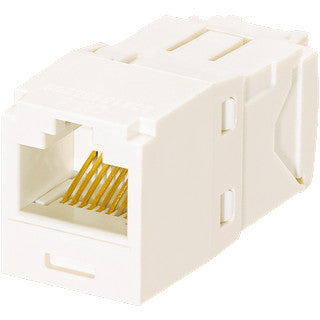 Mini-Com Module, Cat 6, UTP, Universal, Arctic White, TG