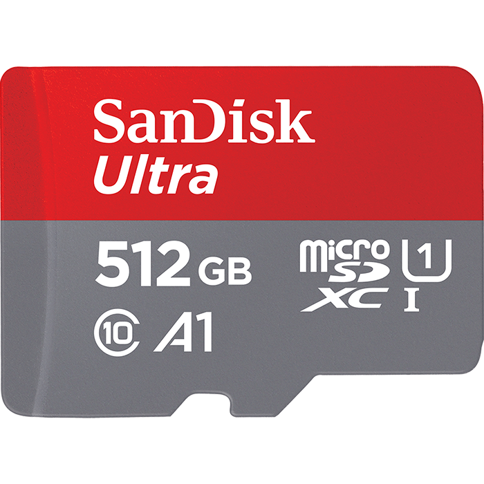 Geheugenkaart SanDisk 512 GB MICRO SD ULTRA